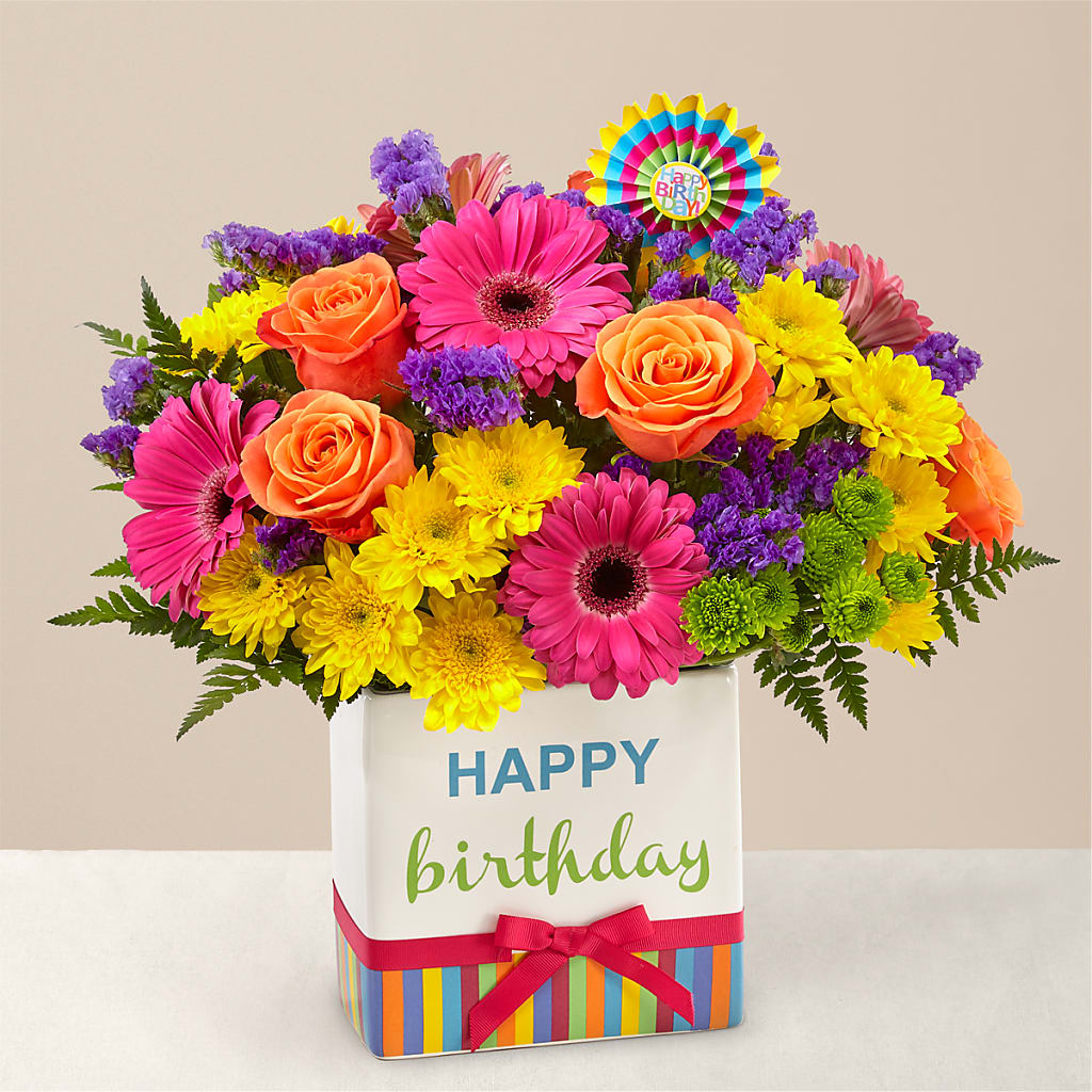 Birthday Brights Bouquet – PARKER'S FLORIST, Madison AL