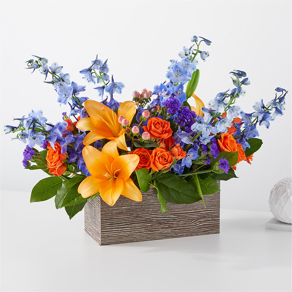Radiant Citrus Box Bouquet – PARKER'S FLORIST, Madison AL