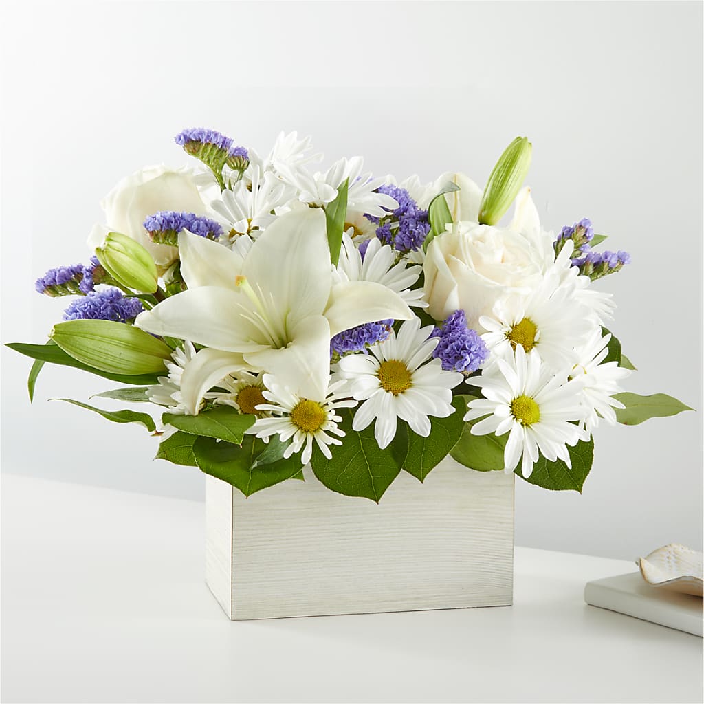 Beyond Blue Box Bouquet – PARKER'S FLORIST, Madison AL