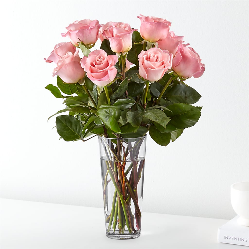 Long Stem Pink Rose Bouquet – PARKER'S FLORIST, Madison AL