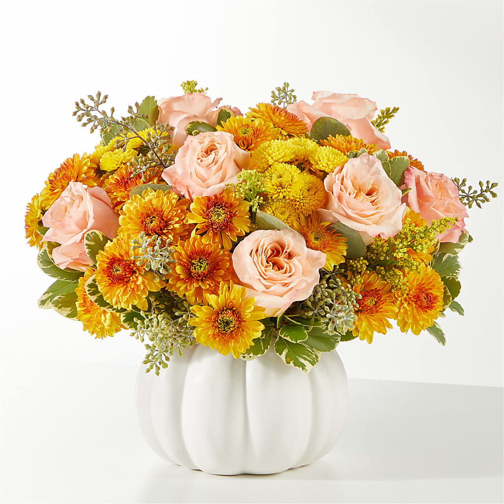 Peachy Pumpkin – PARKER'S FLORIST, Madison AL