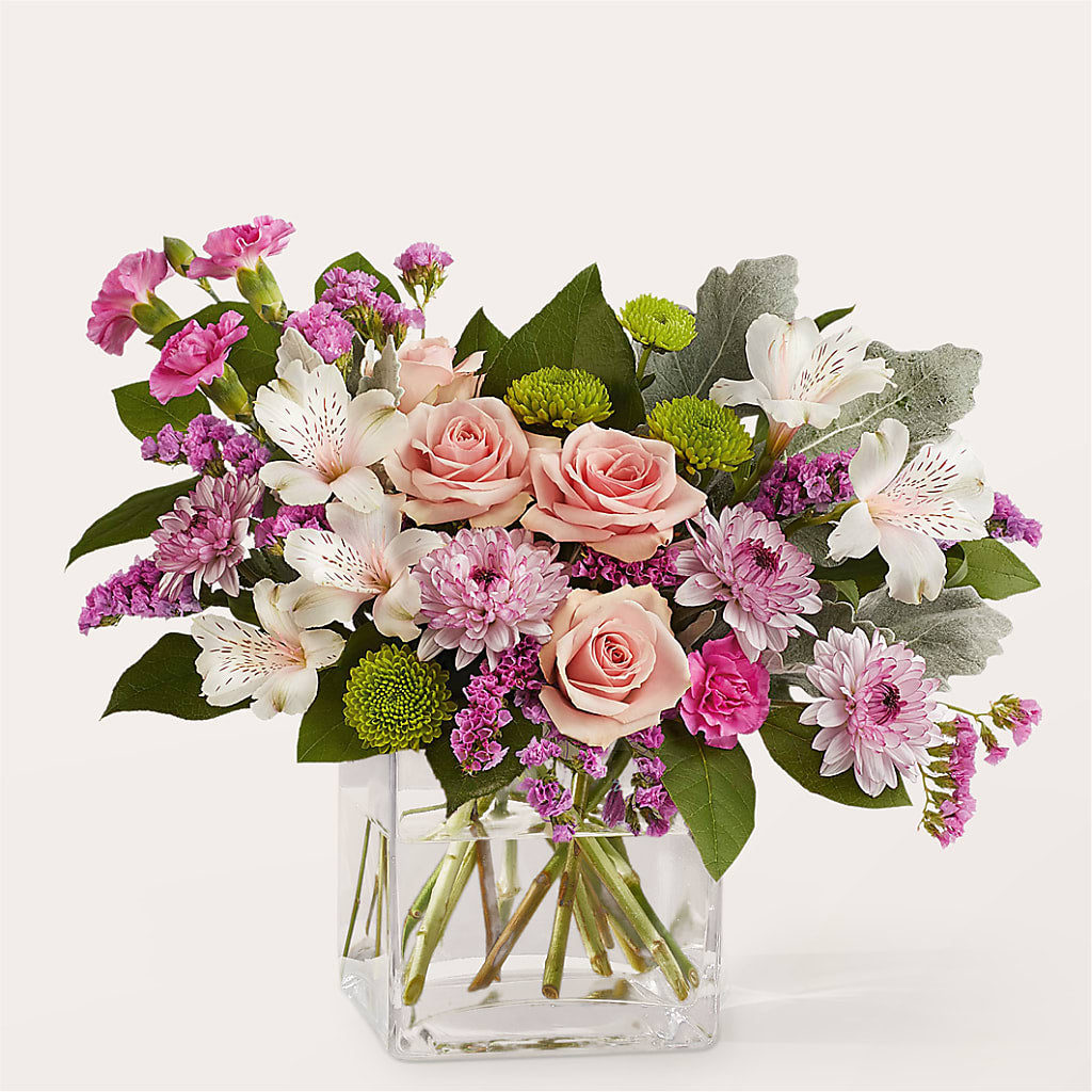 Pink Suede Bouquet – PARKER'S FLORIST, Madison AL