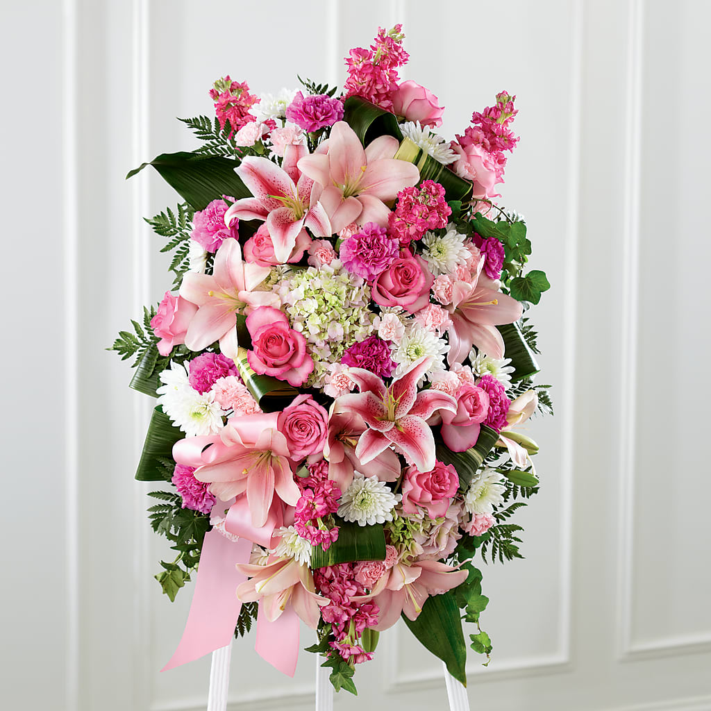 Comforting Standing Spray – PARKER'S FLORIST, Madison AL