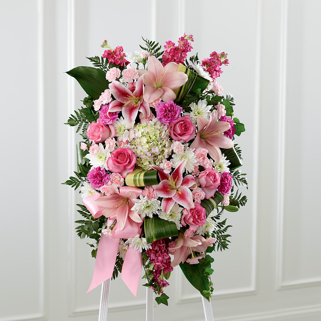 Comforting Standing Spray – PARKER'S FLORIST, Madison AL