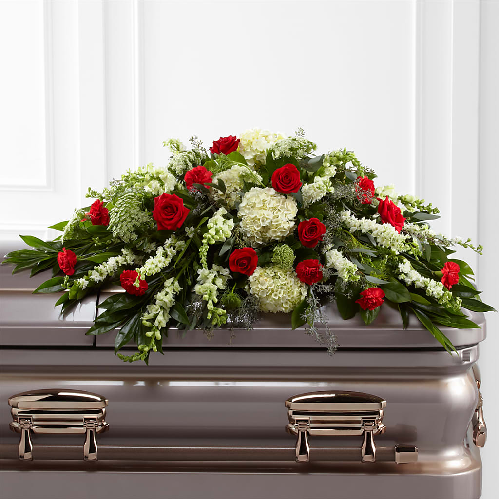 Sincerity Casket Spray – PARKER'S FLORIST, Madison AL