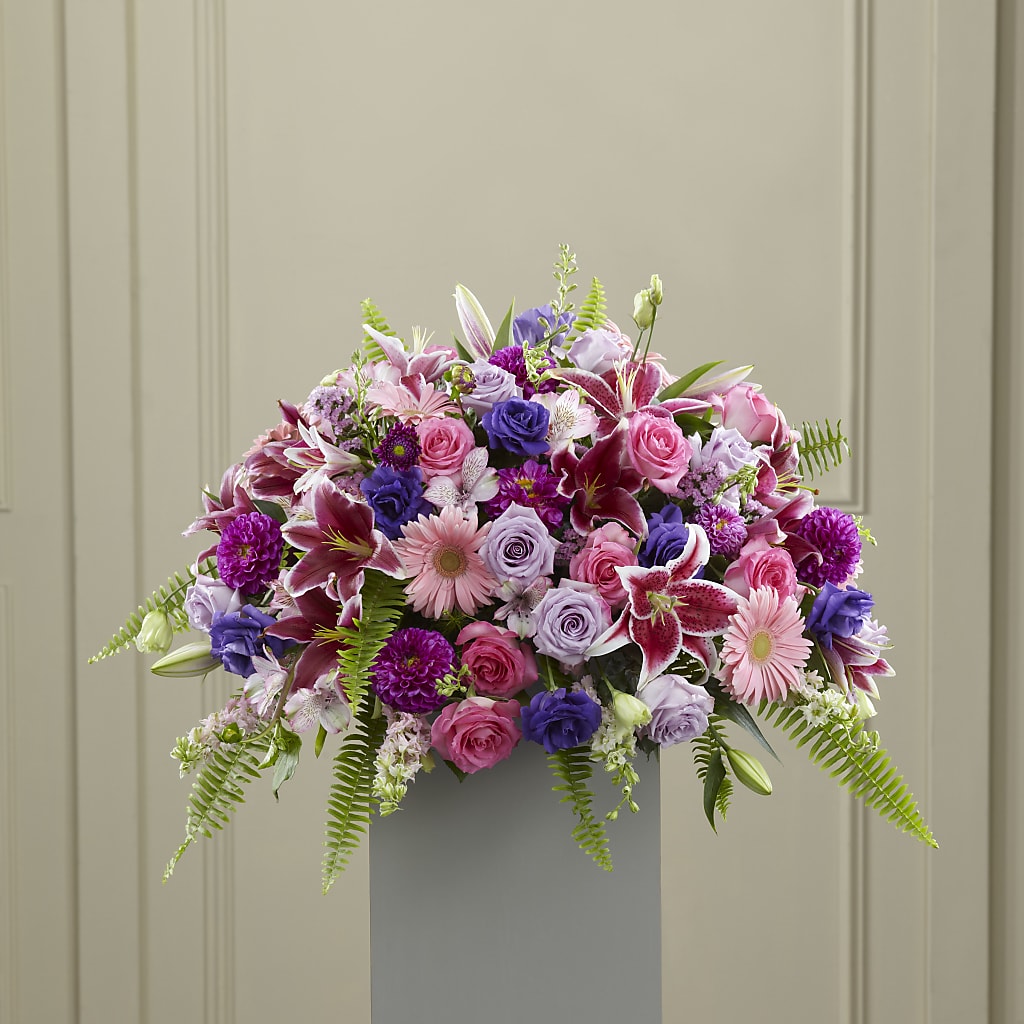 Fare Thee Well Pedestal – PARKER'S FLORIST, Madison AL