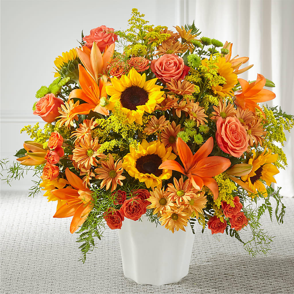 Harvest Thoughts Floor Basket – PARKER'S FLORIST, Madison AL