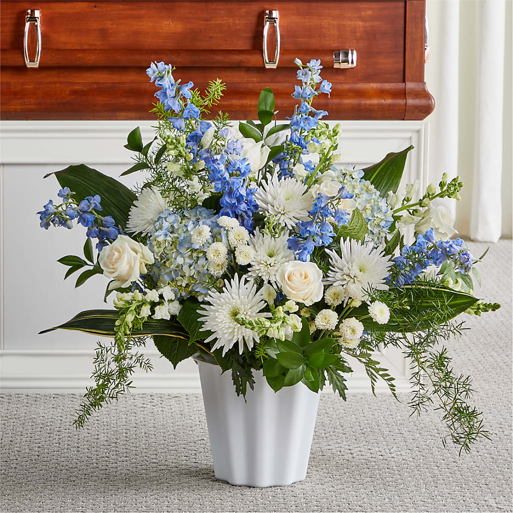 Everlasting Memories Floor Basket – PARKER'S FLORIST, Madison AL
