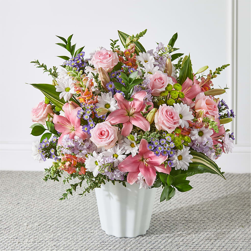 Abundant Compassion Floor Basket – PARKER'S FLORIST, Madison AL