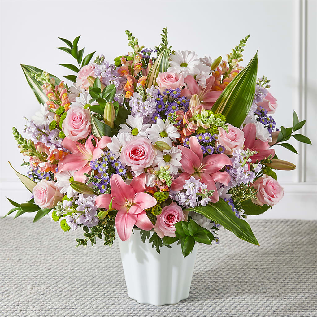 Abundant Compassion Floor Basket – PARKER'S FLORIST, Madison AL