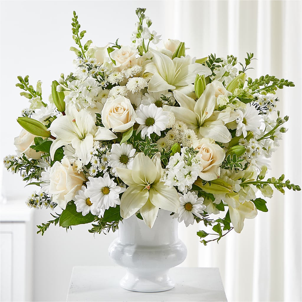 Uplifting Urn Arrangement – PARKER'S FLORIST, Madison AL