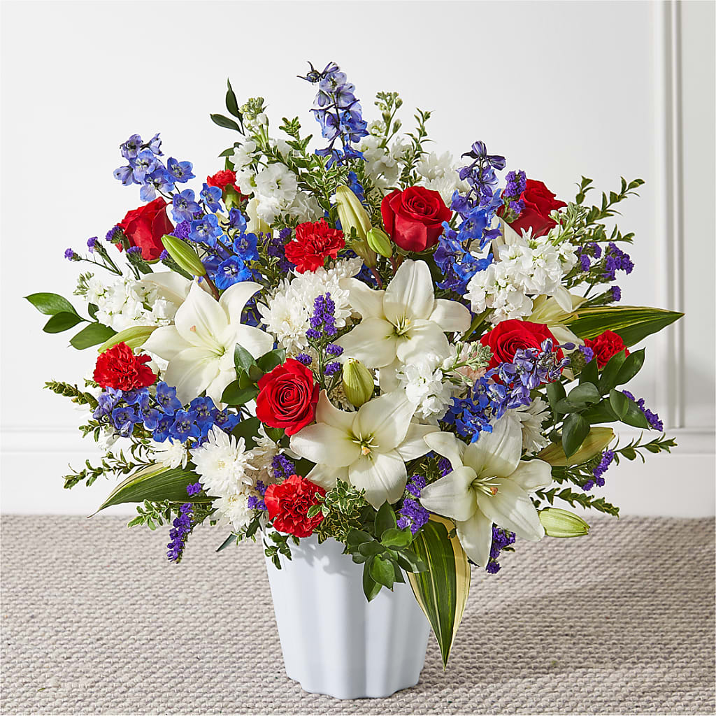Consoled Floor Basket – PARKER'S FLORIST, Madison AL