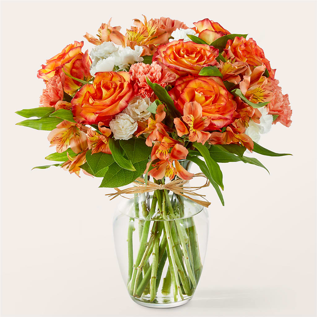 Apricot Glow Bouquet – PARKER'S FLORIST, Madison AL