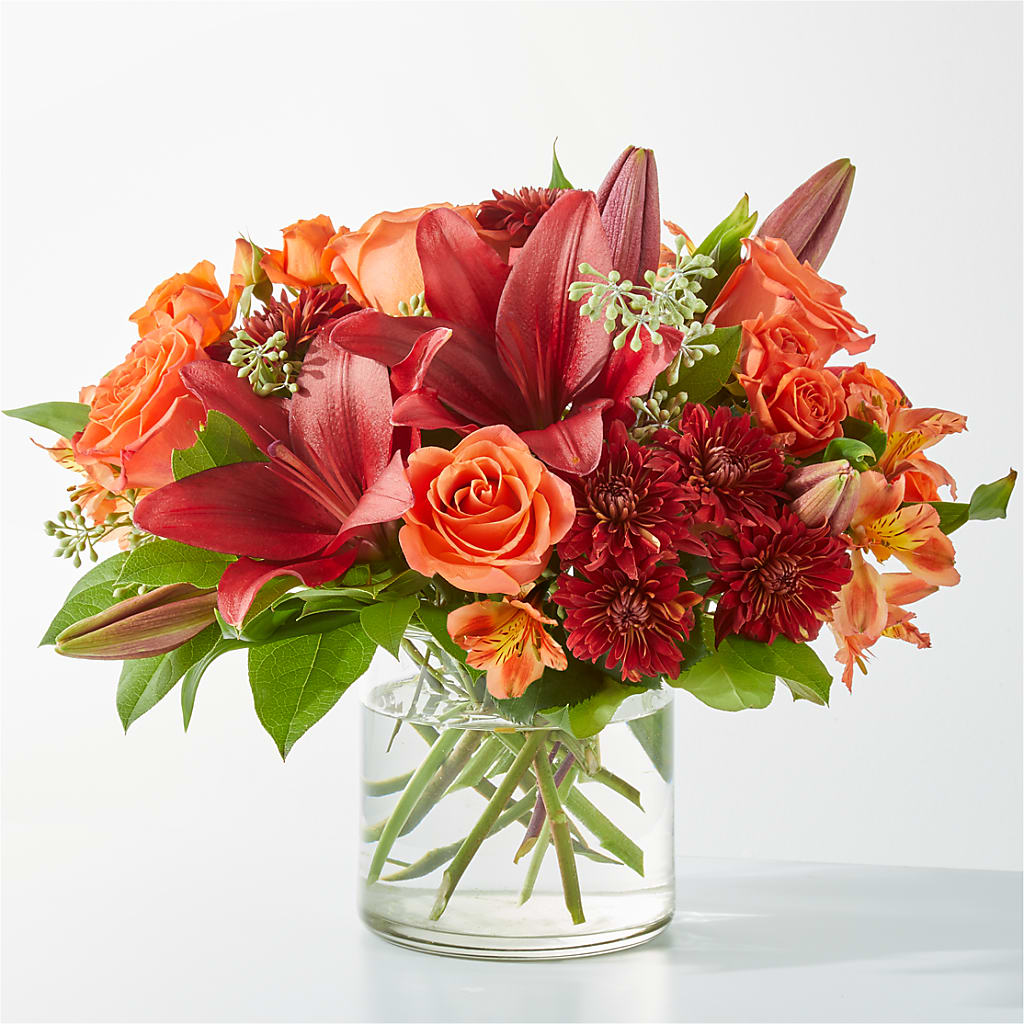 Crimson Leaves Bouquet – PARKER'S FLORIST, Madison AL