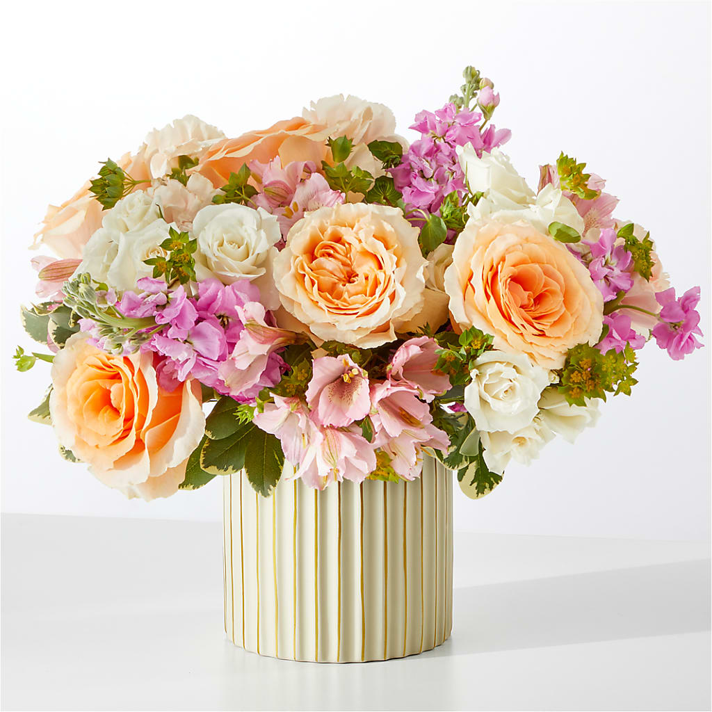 Paradise Bouquet with Ivory Vase – PARKER'S FLORIST, Madison AL