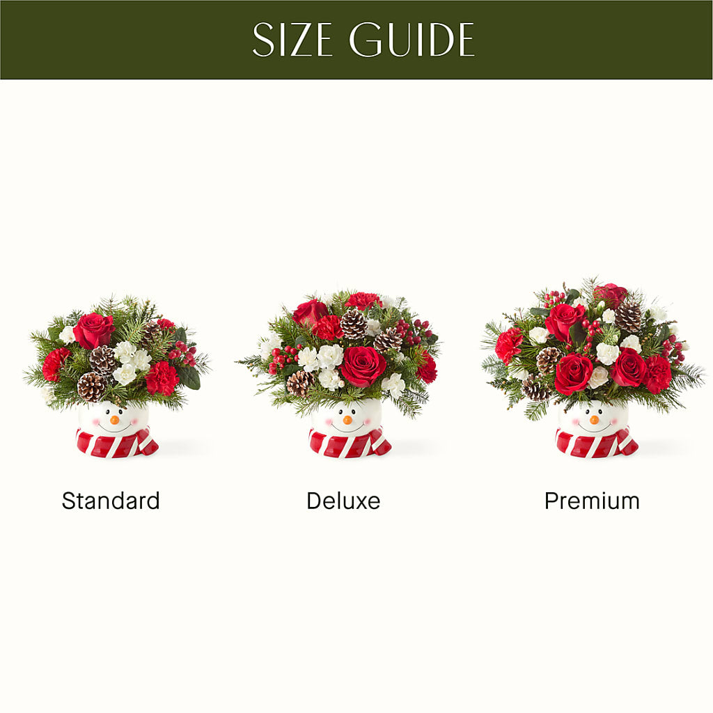 Jolly Snowman Bouquet – PARKER'S FLORIST, Madison AL