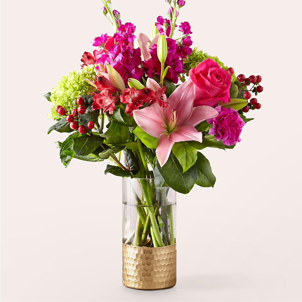 air plant bouquet Magic in the Air Bouquet – lavender, pink, red flower arrangement | Madison, AL