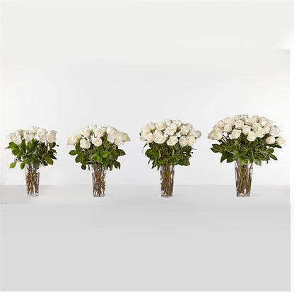 Long Stem White Rose Bouquet – PARKER'S FLORIST, Madison AL