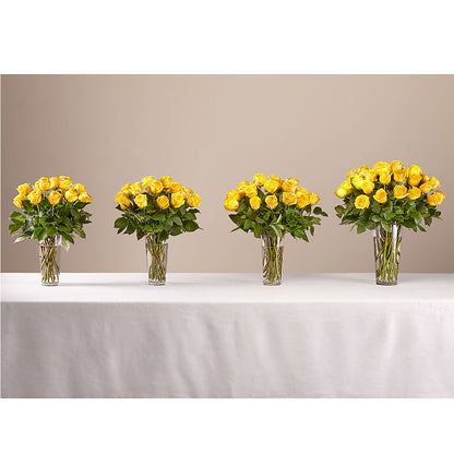 Long Stem Yellow Rose Bouquet – PARKER'S FLORIST, Madison AL