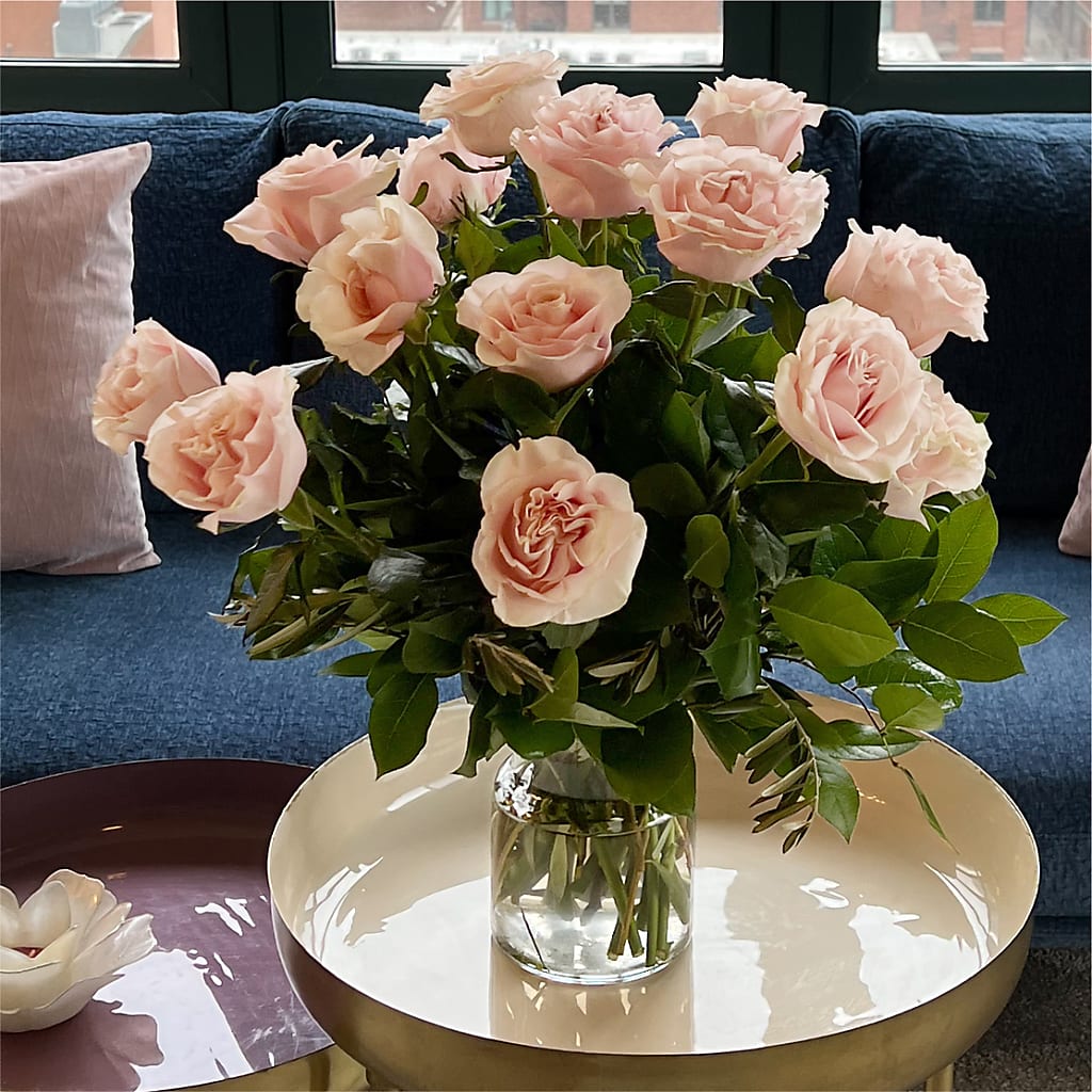 Long Stem Pink Rose Bouquet – PARKER'S FLORIST, Madison AL