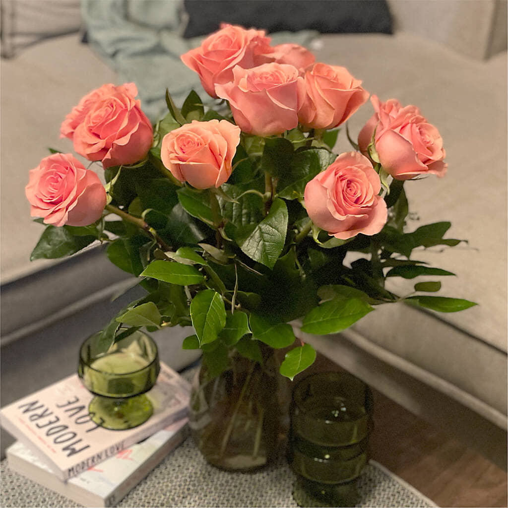 Long Stem Pink Rose Bouquet – PARKER'S FLORIST, Madison AL