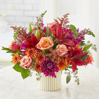 Burgundy Landscape Bouquet – PARKER'S FLORIST, Madison AL