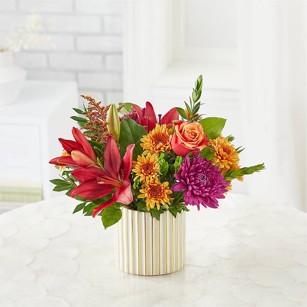 Burgundy Landscape Bouquet – PARKER'S FLORIST, Madison AL