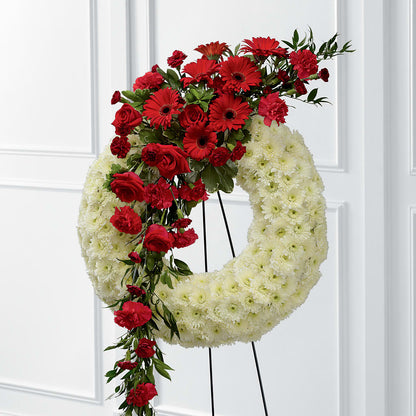 Graceful Tribute Wreath – PARKER'S FLORIST, Madison AL