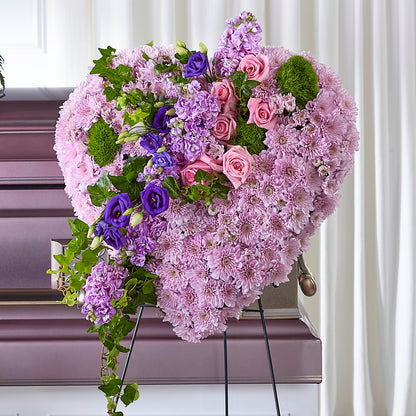 Treasured Love Standing Heart – PARKER'S FLORIST, Madison AL