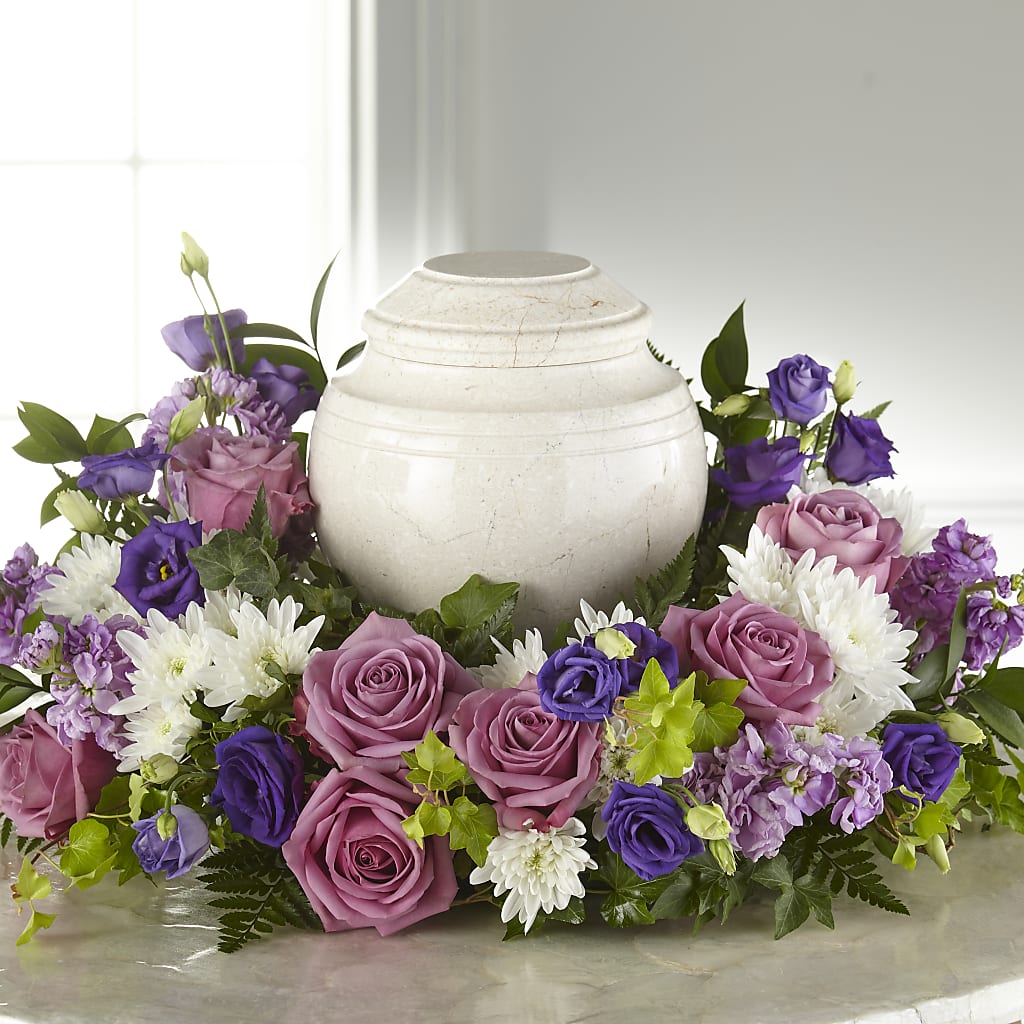 Blooming Sympathy Cremation Adornment – PARKER'S FLORIST, Madison AL