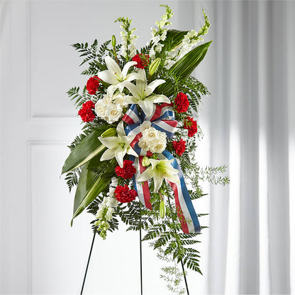 Stars of Life Standing Spray – PARKER'S FLORIST, Madison AL