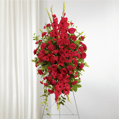 From the Heart Standing Spray – PARKER'S FLORIST, Madison AL