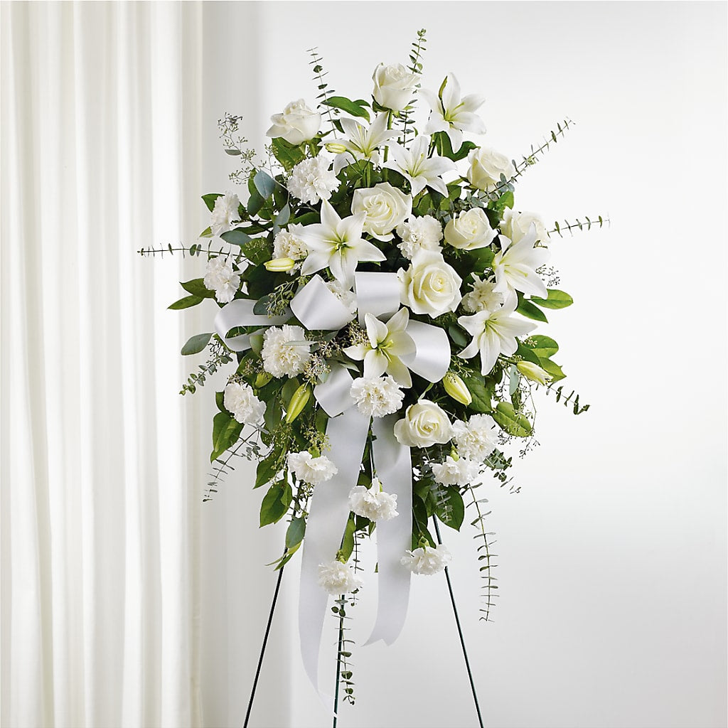 With Care Standing Spray – PARKER'S FLORIST, Madison AL