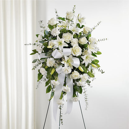 With Care Standing Spray – PARKER'S FLORIST, Madison AL
