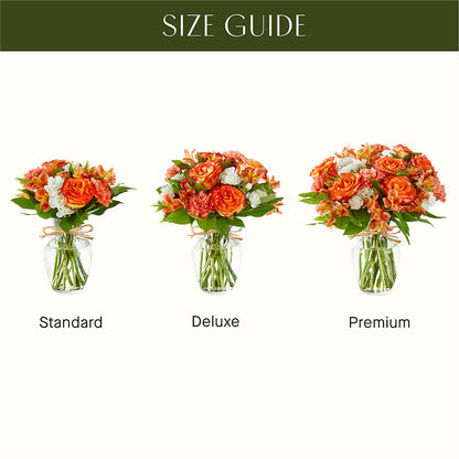 Apricot Glow Bouquet – PARKER'S FLORIST, Madison AL