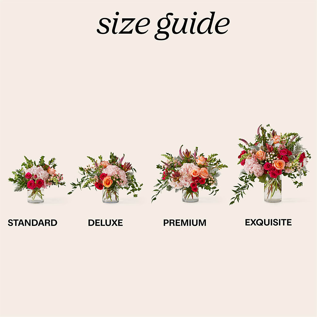 ロンジュン　スペシャル Glitz & Glam Bouquet – pink, red flower arrangement | Madison, AL