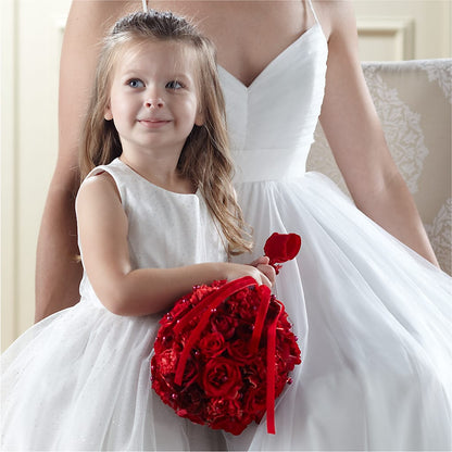 Pure at Heart Flower Girl Arrangement – PARKER'S FLORIST, Madison AL